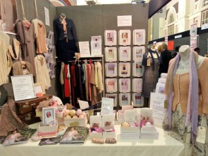 stand at the Knitting and Stitching show Ally Pally 2014