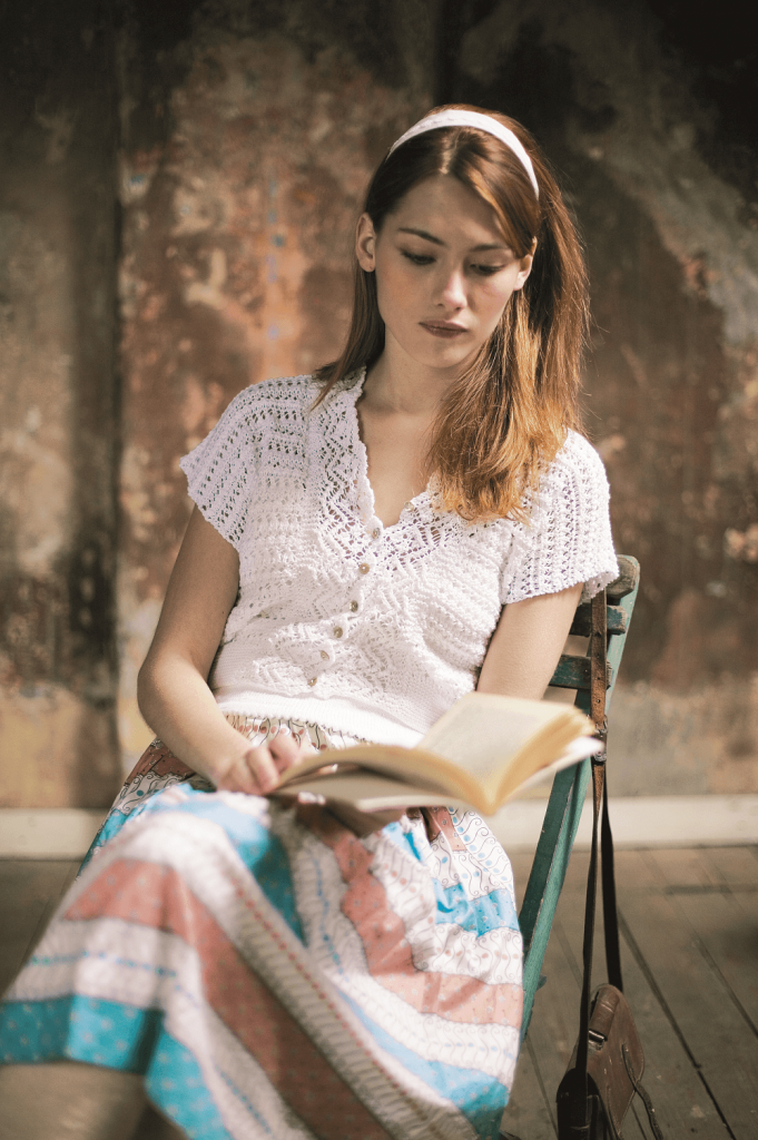 Cotton lace blouse