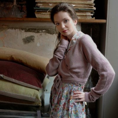wrapover cardi